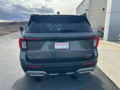 2025 Ford Explorer Platinum