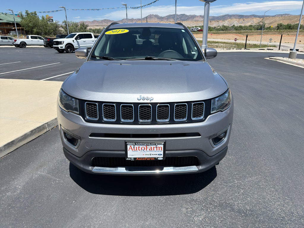 Used 2019 Jeep Compass Limited with VIN 3C4NJDCB0KT620568 for sale in Price, UT